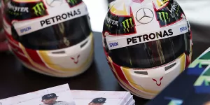 Foto zur News: Lewis Hamilton: Fan designt Helm für komplette Saison 2017