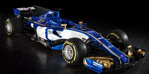 Foto zur News: Präsentation des Sauber C36: Viel Innovation, kaum Sponsoren