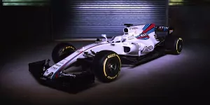 Foto zur News: Williams zeigt den FW40: Jubiläumsauto mit Flosse