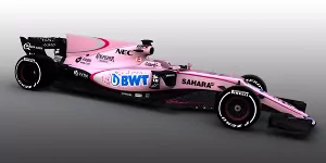 Foto zur News: Formel-1-Live-Ticker: Fußballer fahren auf Force India ab