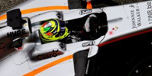 Foto zur News: Perez: Neue Formel-1-Autos sind gar nicht anstrengender