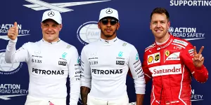 Foto zur News: Formel 1 Melbourne 2017: Hamilton muss für Pole kämpfen