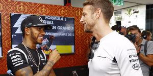 Foto zur News: Lewis Hamilton hofft auf Comeback von Jenson Button