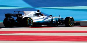 Foto zur News: Formel 1 Bahrain 2017: Mercedes am Freitag nur zweite Kraft