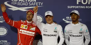 Foto zur News: Formel 1 Bahrain 2017: Bottas knackt Hamilton hauchdünn!