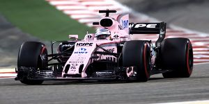 Foto zur News: Wieder in den Punkten: Force India zeigt im Rennen Klasse