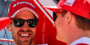 Foto zur News: Vettel verteidigt Räikkönen: Ferrari hat keine Teamorder