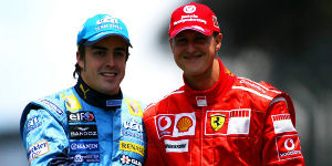Foto zur News: Alonso: WM-Titel gegen Michael Schumacher waren mehr wert