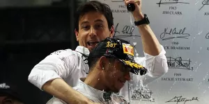 Foto zur News: Toto Wolff: Lewis Hamilton fährt 2017 so gut wie noch nie