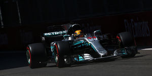 Foto zur News: Von wegen Debakel: Neues Set-up rettete Lewis Hamilton