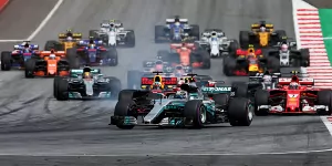 Foto zur News: Formel 1 Österreich 2017: Bottas rettet sich vor Vettel ins