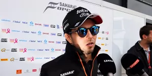 Foto zur News: Sergio Perez: Weiß nur, dass ich keinen Vertrag für 2018