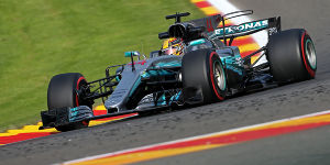 Foto zur News: Formel 1 Spa 2017: Lewis Hamilton Schnellster am Freitag