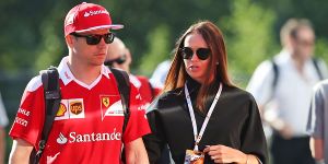Foto zur News: Familienvater Kimi Räikkönen: Das Racing kommt zuerst!