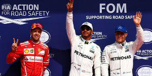 Foto zur News: Formel 1 Spa 2017: Hamilton stellt Schumachers Rekord ein