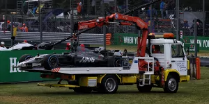 Foto zur News: Grosjean wütet nach Monza-Abflug: Hätten nie starten dürfen!