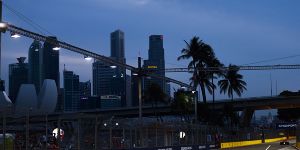 Foto zur News: Wahrscheinlichkeit steigt: Erstes Regenrennen in Singapur?