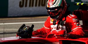 Foto zur News: Debakel für Ferrari: Kimi Räikkönen verpasst Start in