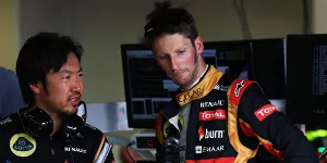 Foto zur News: Renningenieur: Funkgemotze macht Grosjean schnell