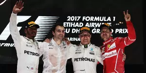 Foto zur News: Formel 1 Abu Dhabi 2017: Mercedes dominiert Gähn-Finale