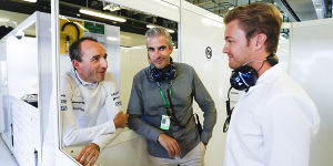 Foto zur News: Kubica: Es ist &quot;merkwürdig&quot;, von Rosberg gemanagt zu werden