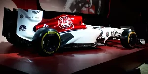 Foto zur News: Alfa Romeo und Sauber: So sieht die Lackierung 2018 aus!