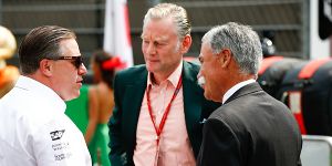 Foto zur News: Streit über Formel-1-Zukunft: Brown fürchtet 2018