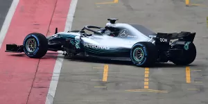 Foto zur News: Titelverteidiger Mercedes präsentiert neuen Boliden für 2018