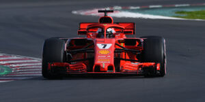 Foto zur News: Formel-1-Test Barcelona: Was ist diese Ferrari-Bestzeit