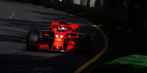 Foto zur News: Sebastian Vettel: Wo der Ferrari noch schwächelt