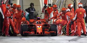 Foto zur News: Boxenstopp-Pannen immer bei Ferrari: Wirklich nur Zufall?