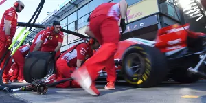 Foto zur News: Ferraris Boxenstopp-Unfall geklärt: Sensor löste Drama aus