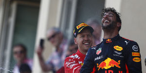 Foto zur News: Ricciardo: Vettel fürchtet mich nicht als