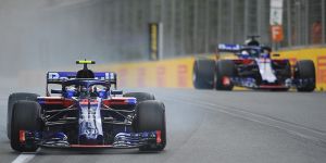 Foto zur News: Drama bei Toro Rosso: Wie Gasly einen Riesen-Crash vermied