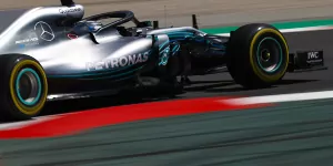 Foto zur News: Formel 1 Spanien 2018: Bestzeit Bottas, aufpassen auf Red