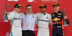 Foto zur News: Formel 1 Spanien 2018: Ferrari patzt bei Sieg von Hamilton!