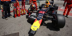 Foto zur News: Max Verstappen nach Monaco-Unfall kleinlaut, Kritik wächst