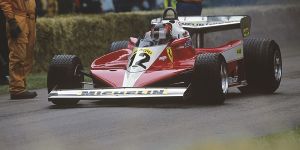 Foto zur News: Zum Jubiläum: Jacques Villeneuve fährt Ferrari seines Vaters