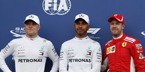 Foto zur News: Formel 1 Frankreich 2018: Mercedes schlägt mit Doppel-Pole