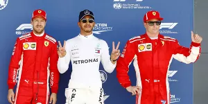 Foto zur News: Formel 1 Silverstone 2018: So knapp war Hamiltons Pole im