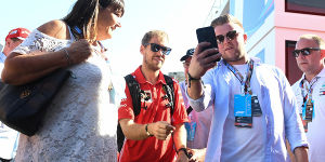 Foto zur News: &quot;Nicht mein Ding&quot;: Vettel findet Social Media &quot;langweilig&quot;