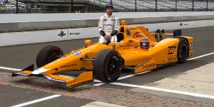 Foto zur News: Testet Fernando Alonso schon bald ein IndyCar-Auto?