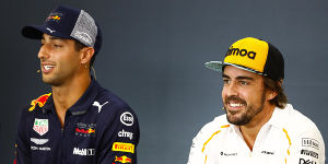 Foto zur News: Alonso behauptet: Red Bull bot mir Ricciardos Cockpit an!