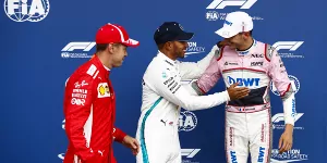 Foto zur News: Formel 1 Belgien 2018: Regen spült Hamilton auf die