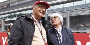 Foto zur News: Ecclestone: Niki Lauda ist ein unglaublicher Kerl!