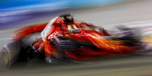 Foto zur News: Formel 1 Singapur 2018: Fehlstart für Sebastian Vettel