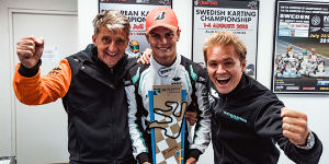 Foto zur News: Nächster WM-Titel für Nico Rosberg: Kart-Junior gewinnt