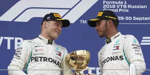 Foto zur News: Mercedes wortbrüchig: Valtteri Bottas hatte Erlaubnis zu