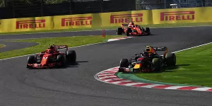 Foto zur News: Unfälle mit Ferrari-Piloten: Verstappen ist sich keiner