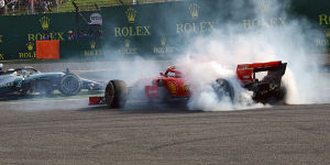 Foto zur News: Verstappen vs. Vettel: Strafe in China, warum nicht in